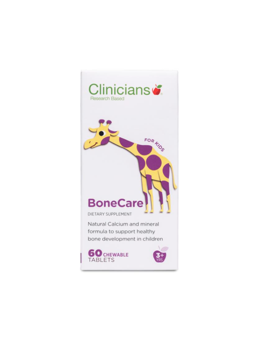 Clinicians Bonecare Kids Calcium Chews 60 Tablets