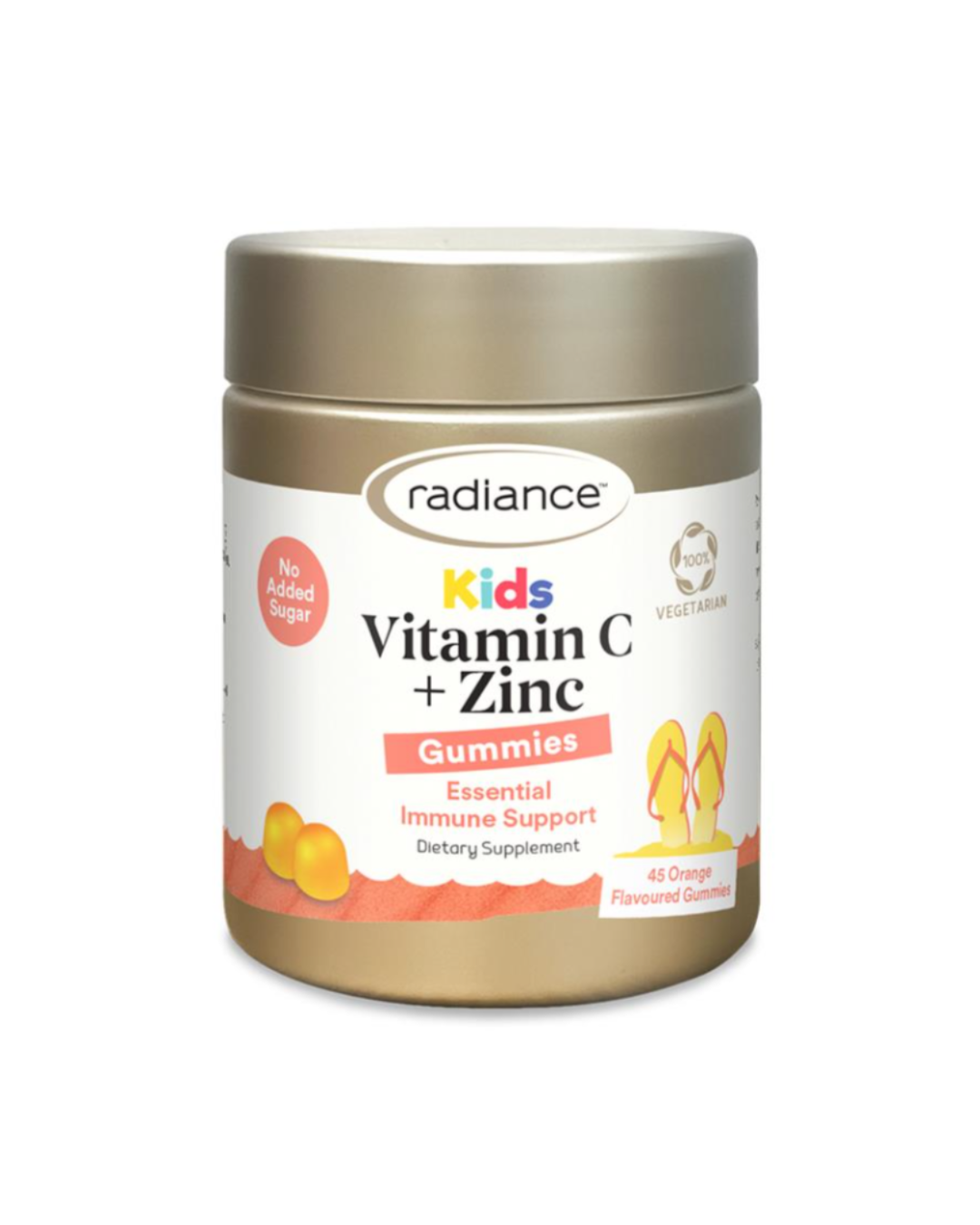 Radiance Kids Gummies Vitamin C & Zinc 45 Gummies