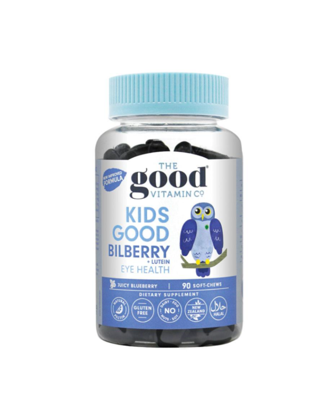 The Good Vitamin Co Kids Good Bilberry + 90 Soft-Chews
