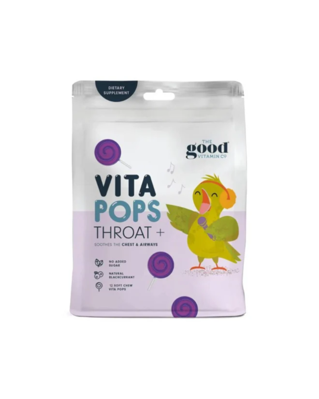 The Good Vitamin Co Vita Pops Throat+ 12 Pack