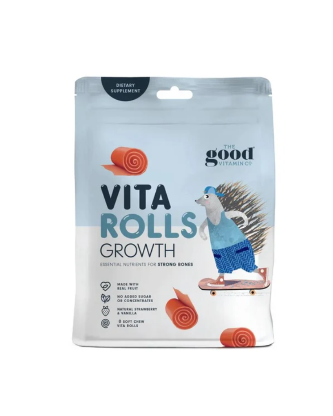 The Good Vitamin Co Vita Rolls Growth 8 Soft-Chews