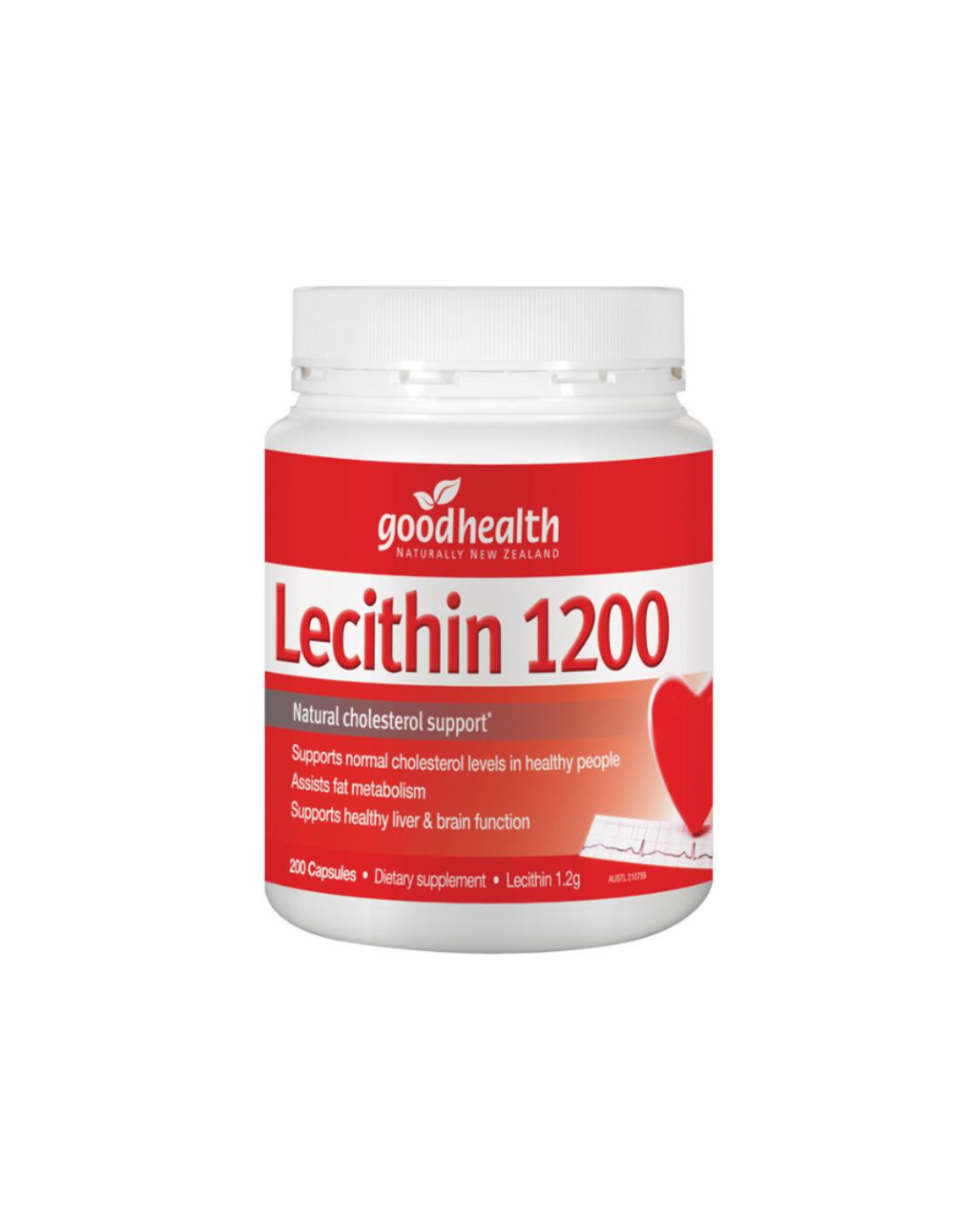 Good Health Lecithin 1,200 200 Capsules