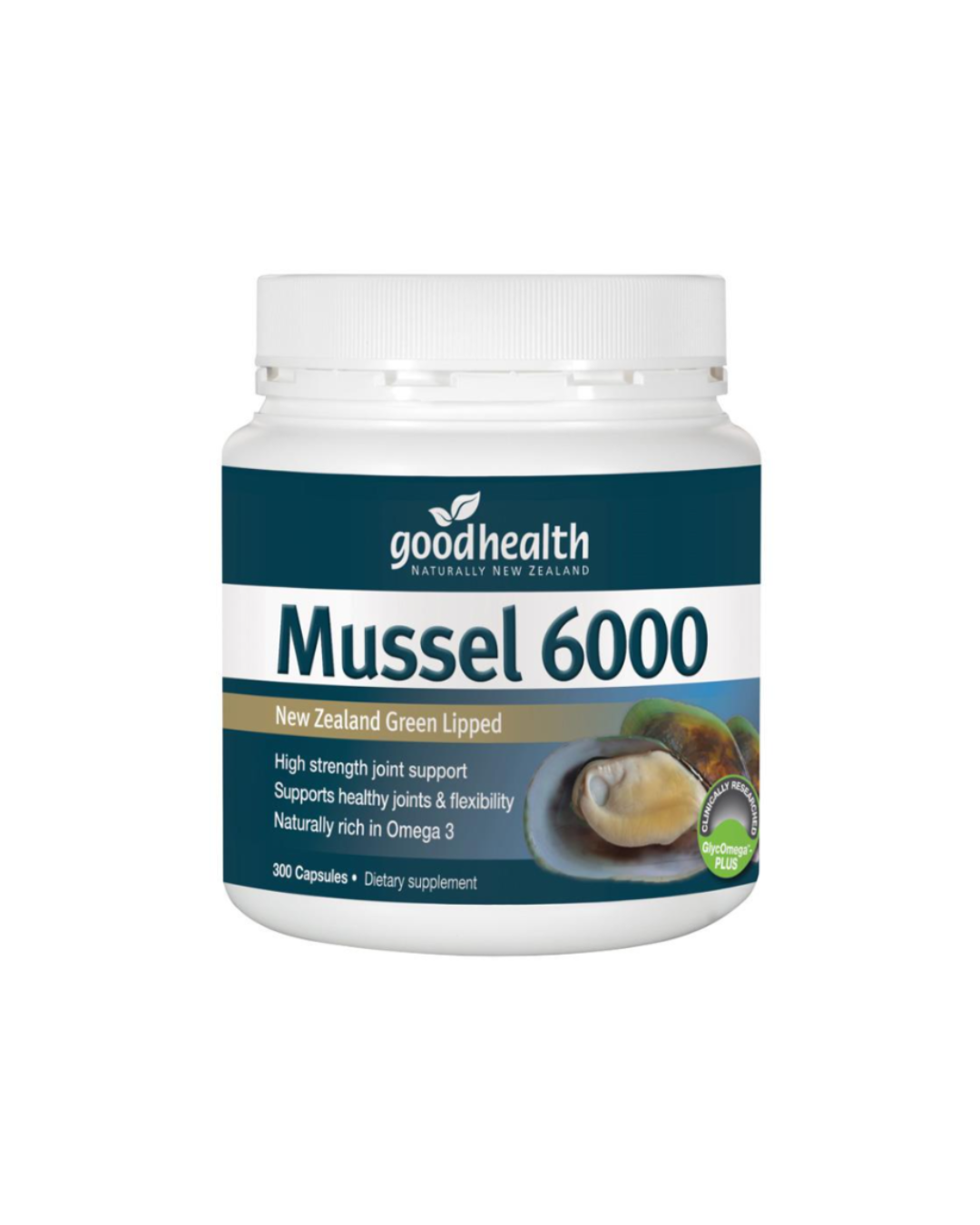 Good Health Mussel 6,000mg 300 Capsules