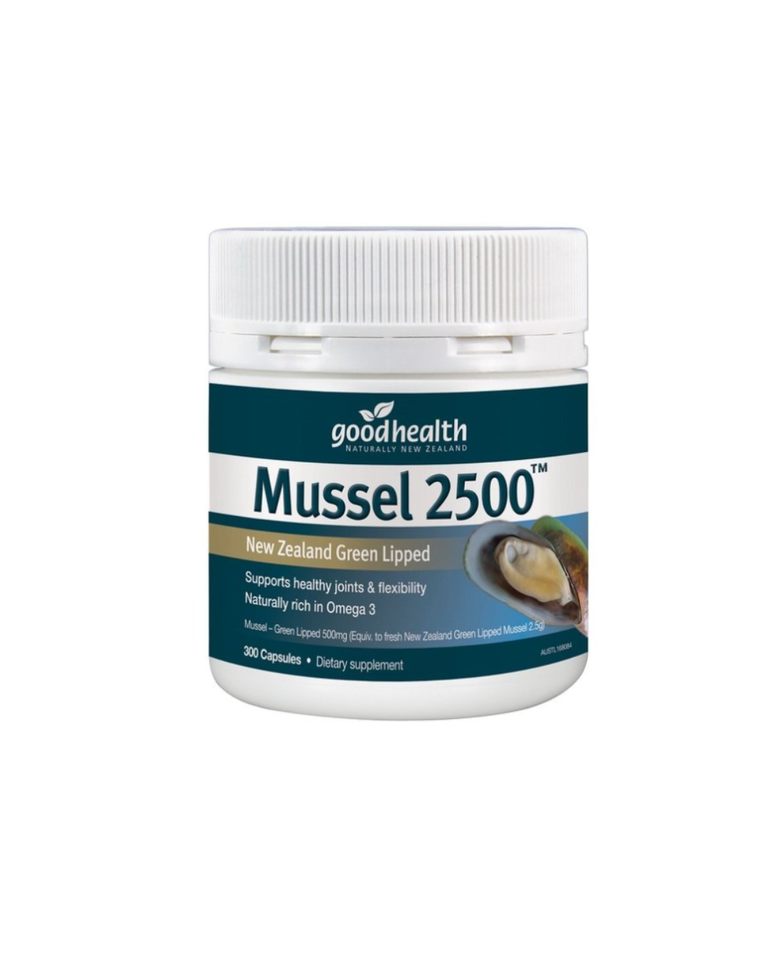 Goodhealth Mussel 2500mg 300 Capsules