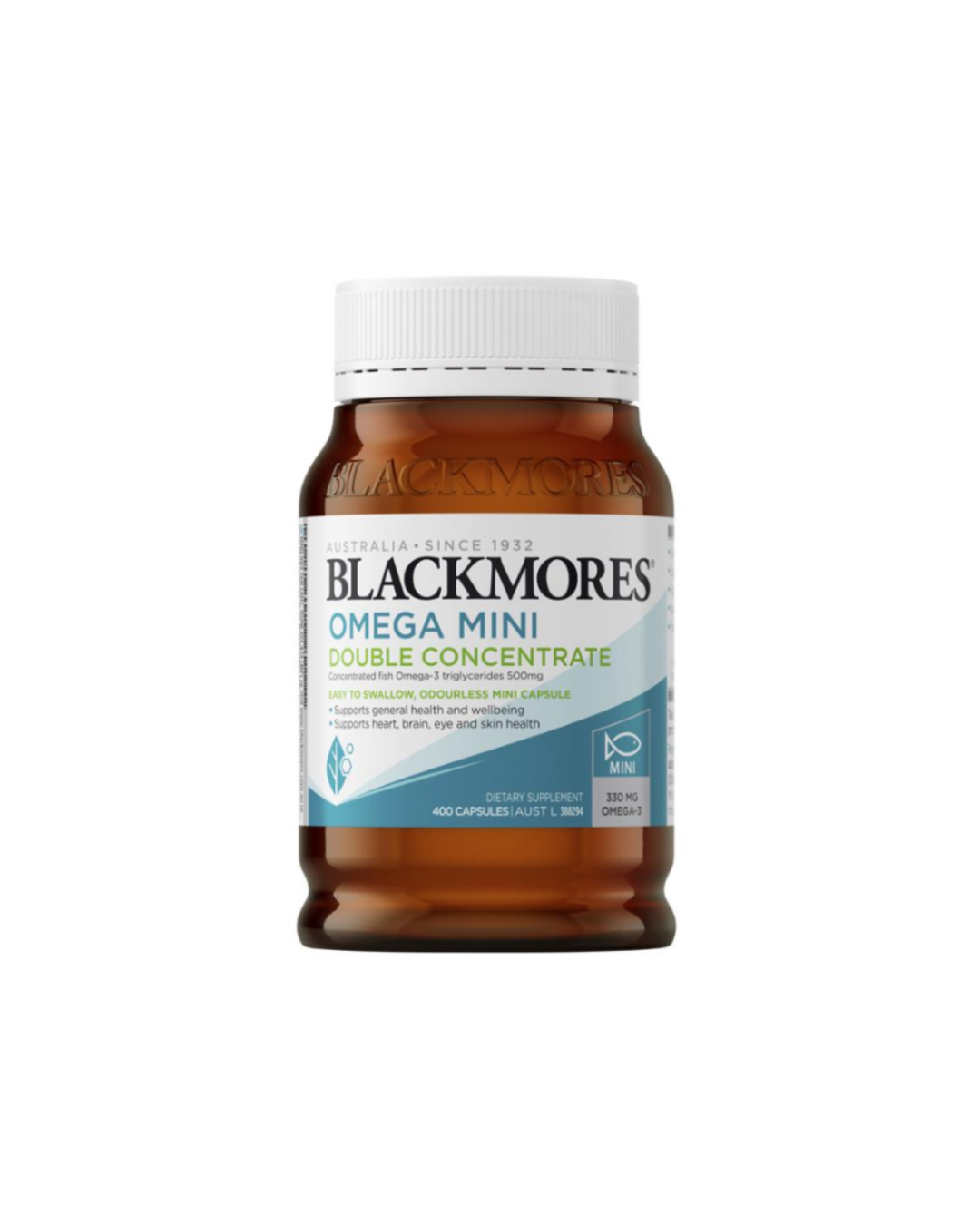 Blackmores Omega Mini Double Concentrate 400 Capsules