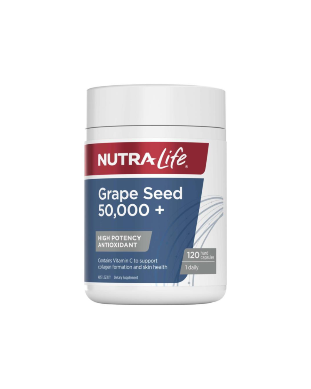 NutraLife Grape Seed 50,000+ 120 Capsules