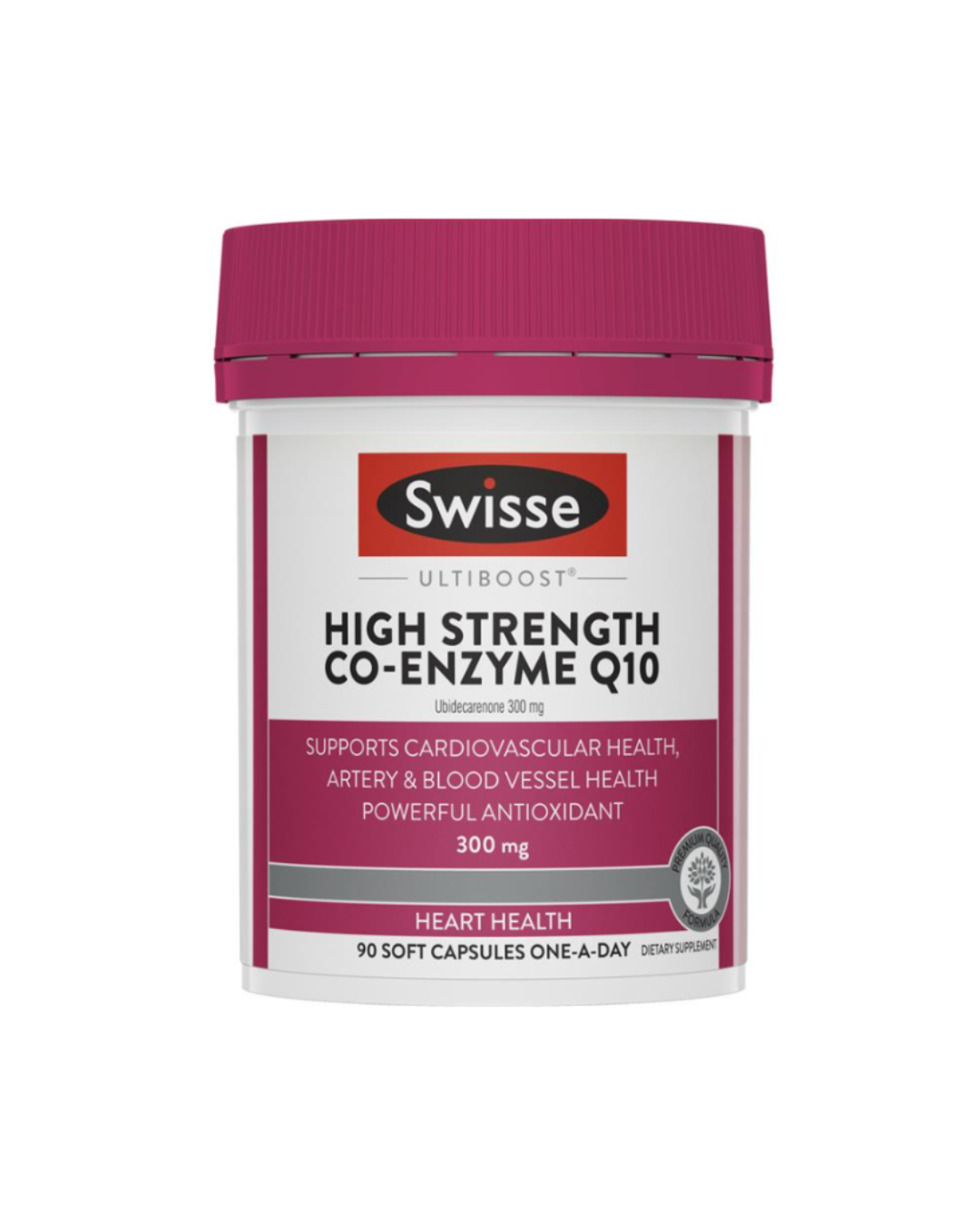 Swisse Ultiboost High Strength CoQ10 300mg 90 Capsules