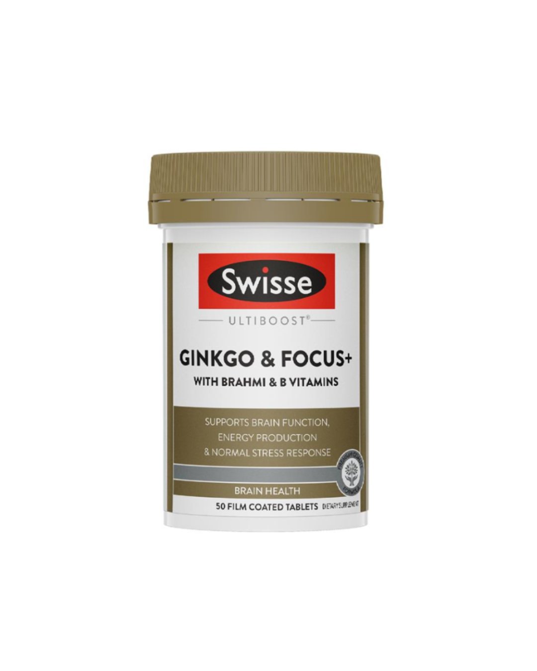Swisse Ultiboost Ginkgo & Focus+ 50 Tablets