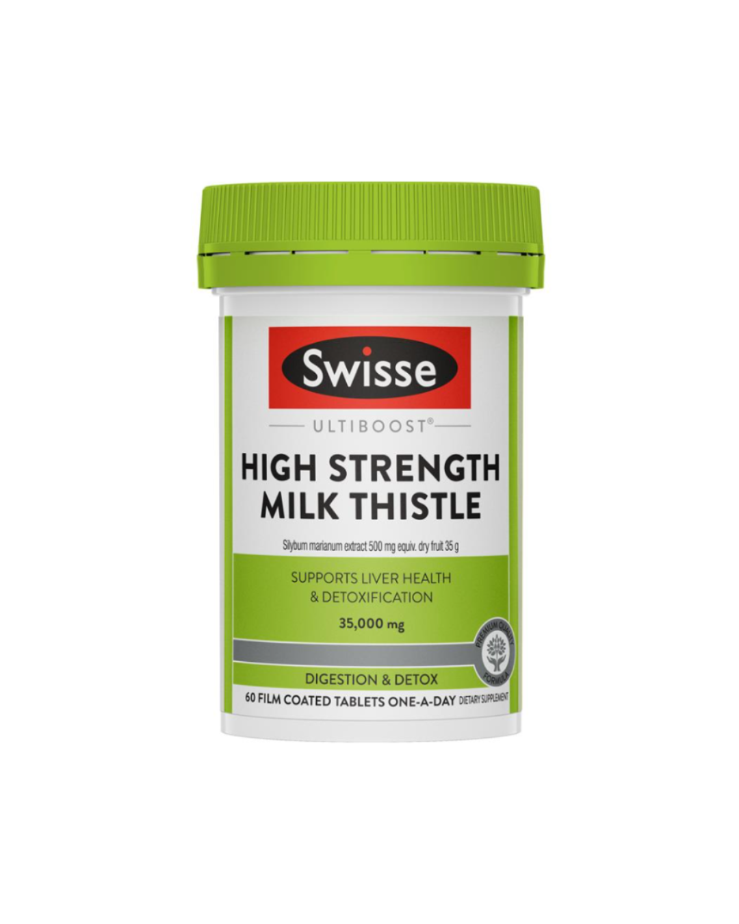 Swisse Ultiboost High Strength Milk Thistle 35,000mg 60 Tablets