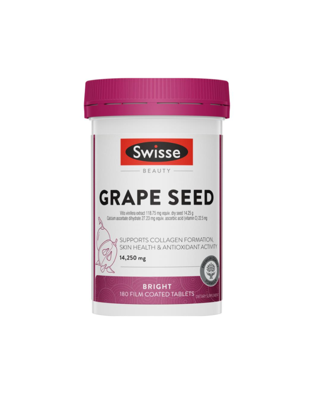 Swisse Ultiboost Grape Seed 14,250mg 180 Tablets