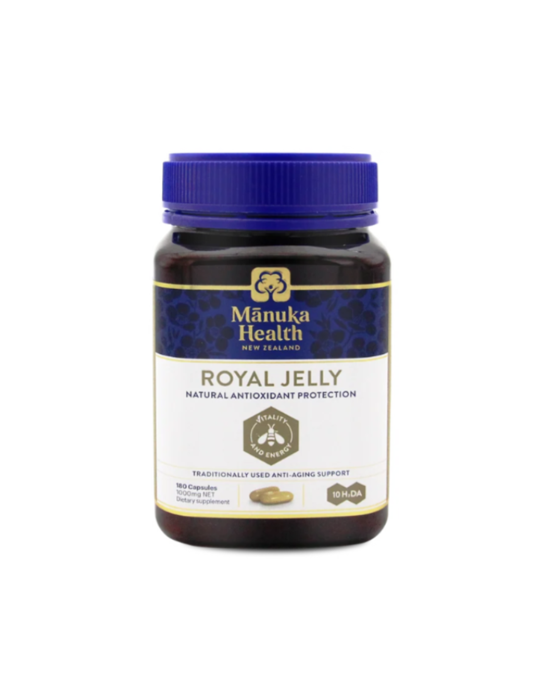 Manuka Health Royal Jelly 1000mg 180 Capsules