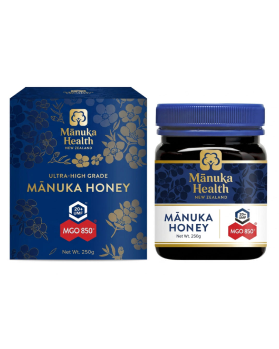 Manuka Health MGO 850+ UMF 20 Manuka Honey 250g