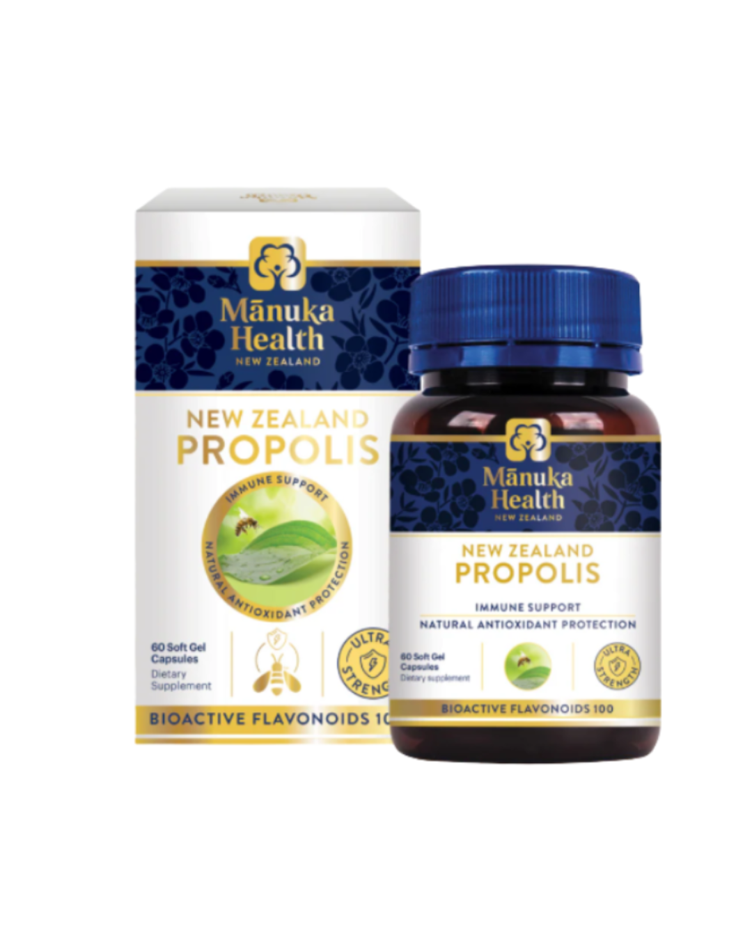 Manuka Health BIO100 Ultra-High Propolis Capsules 60 Capsules