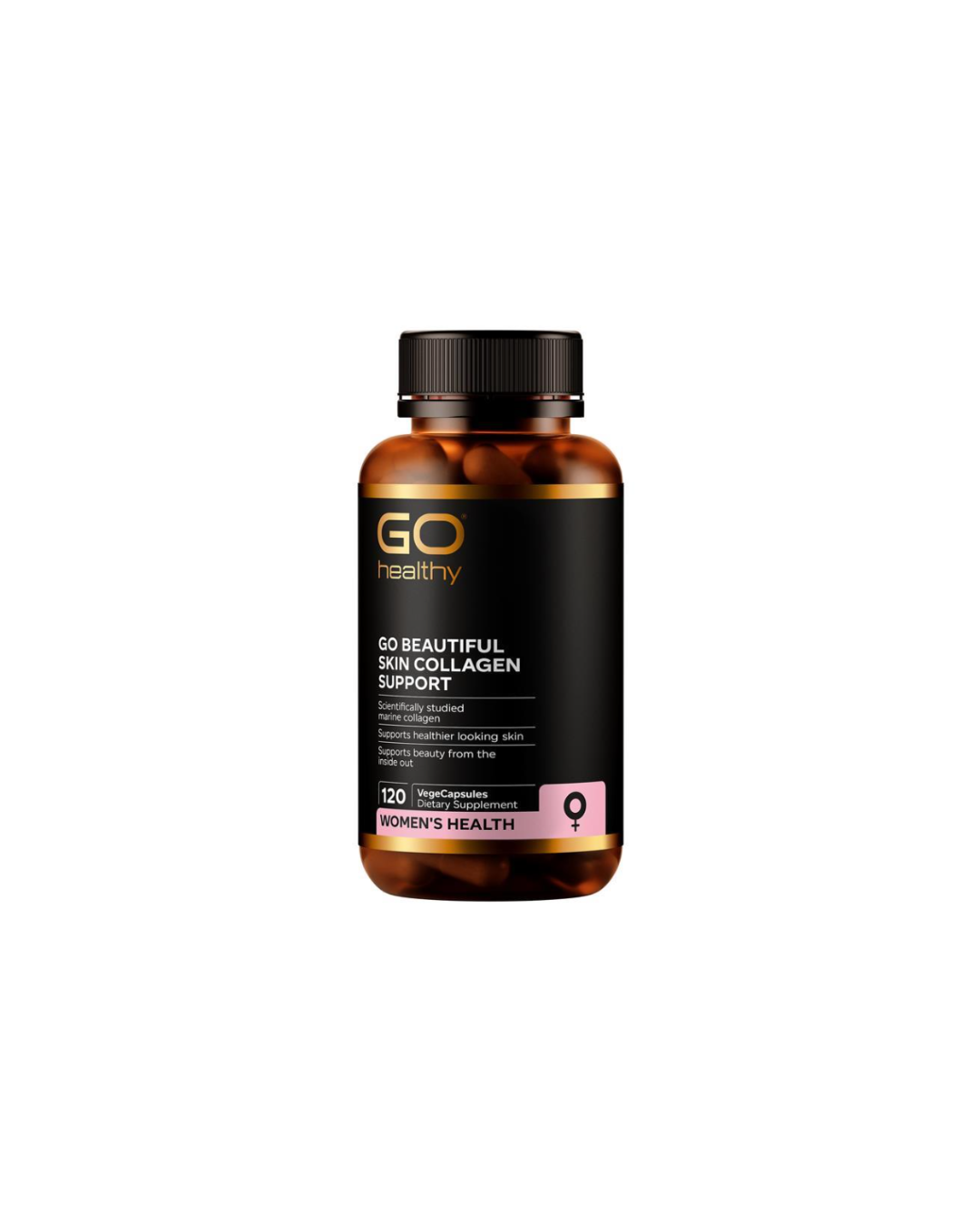 GO Healthy Beautiful Skin Collagen Support 120 VegeCapsules