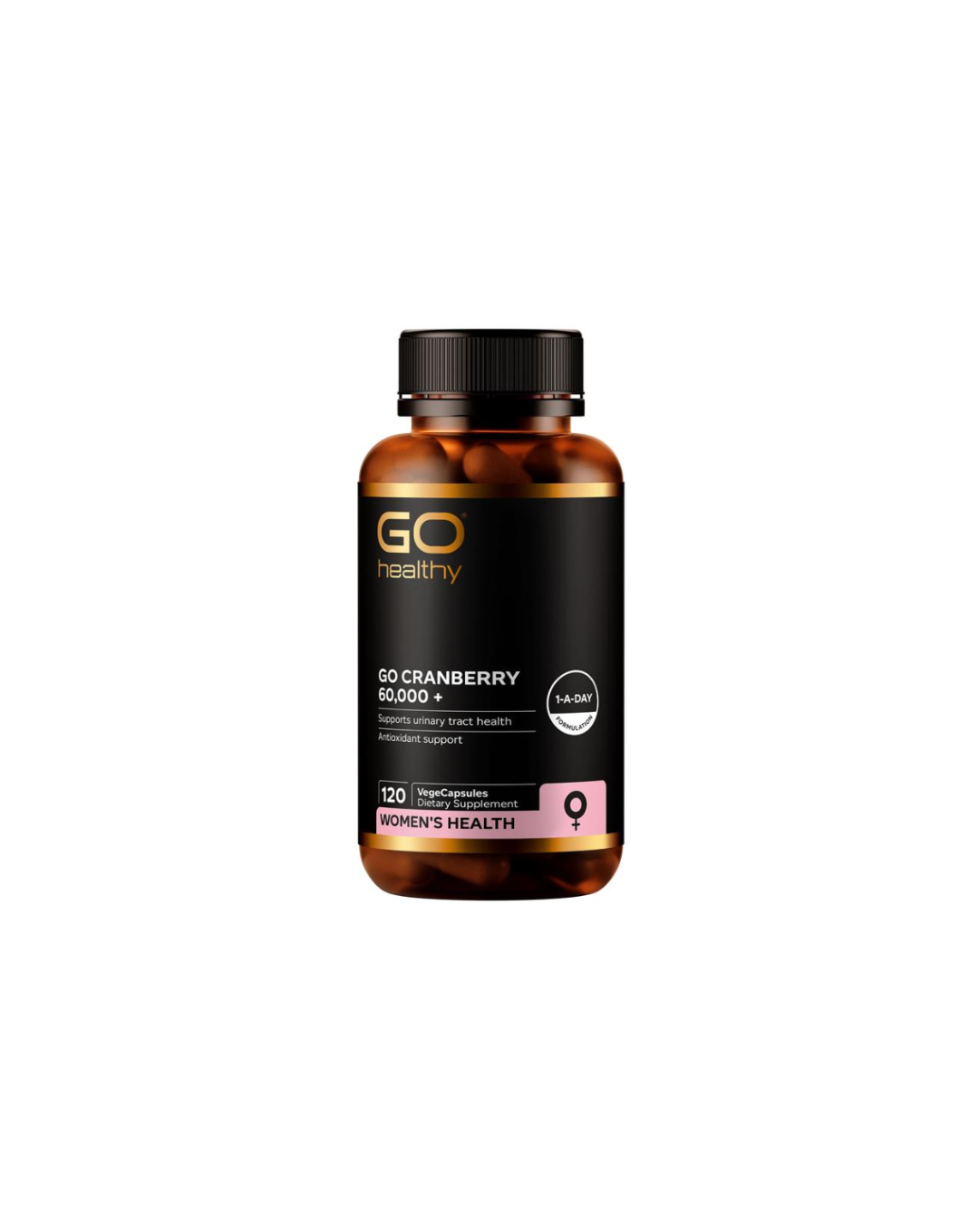 GO Healthy Cranberry 60,000+ 120 VegeCapsules