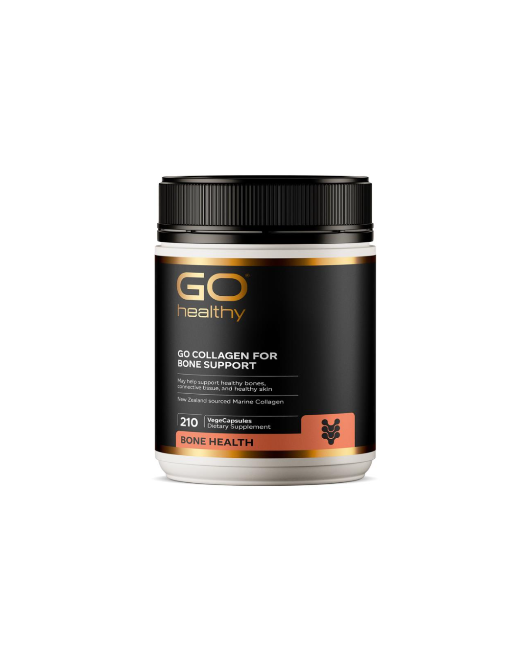 GO Healthy Collagen For Bone Support 210 VegeCapsules