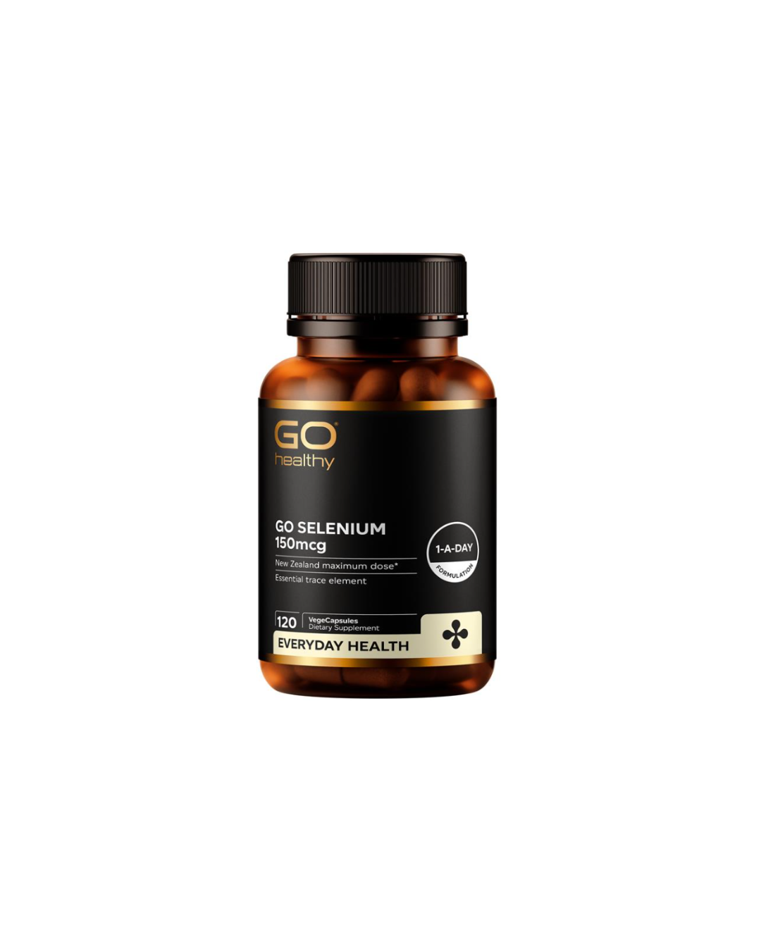 GO Healthy Selenium 150mcg 120 VegeCapsules