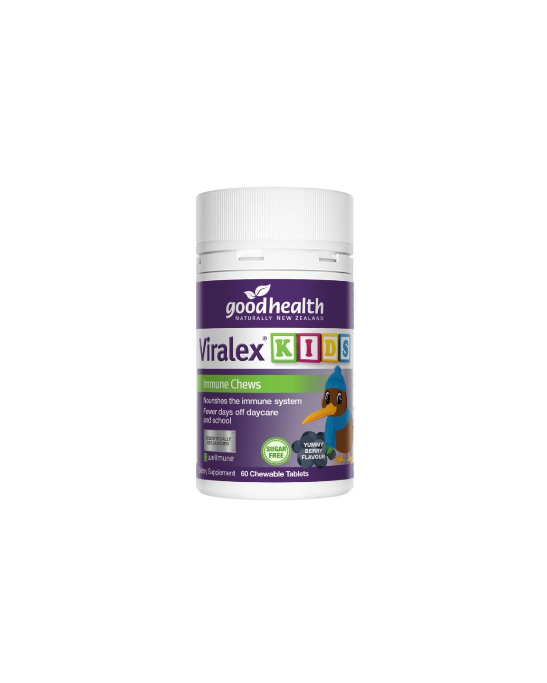 Good Health Viralex Kids Immune 60 Chewable Tablets